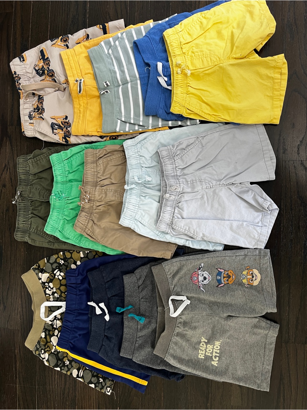 Kids Mix & Match Cotton Shorts Bundle - Assorted Colors